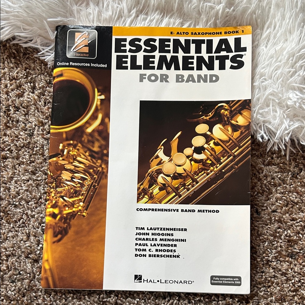 🩶5/$30 Essential Elements for Band: Eb Alto Saxophone Book 1